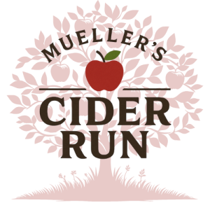 Mueller's Orchard Cider Run 5K Run/Walk logo