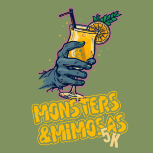 Monsters & Mimosas 5K - Sugar Hill logo
