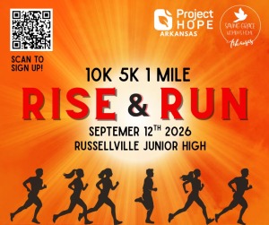 Rise and Run Fest 10K, 5K, & 1 Miler logo
