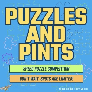 Puzzles and Pints homepage