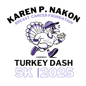 The Karen P Nakon Turkey Dash logo