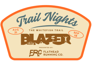 Whitefish Trail Blazer Trail Nights logo