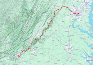 DC to Roanoke home