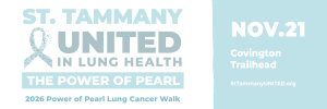 2026 Power of Pearl Lung Cancer Walk homepage