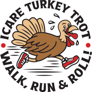 The iCARE Turkey Trot Walk, Run and Roll home