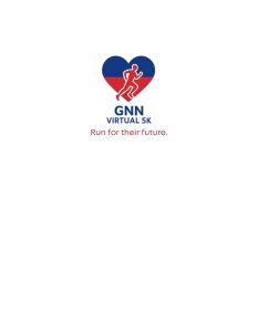 Run for Their Future - GNN Virtual 5K home
