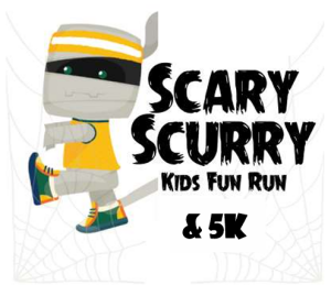 Scary Scurry Kids Fun Run & 5K logo