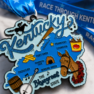 Race Through Kentucky 1M, 5K, 10K, 13.1, 26.2 logo