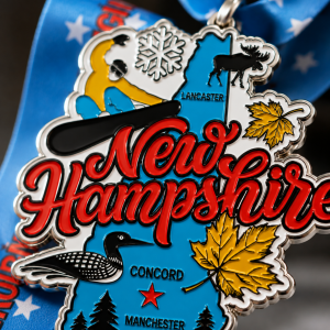 Race Through New Hampshire 1M, 5K, 10K, 13.1, 26.2 logo
