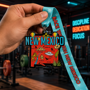 Race Through New Mexico 1M, 5K, 10K, 13.1, 26.2 logo