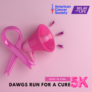 Hope in Pink: Dawgs Run for a Cure 5K homepage