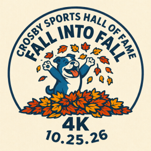 Crosby Sports Hall of Fame Fall into Fall 4k logo