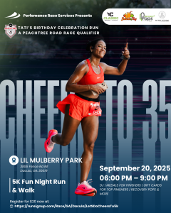 Cheers to 35! - 5k (Night Race) home