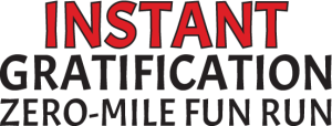 Instant Gratification Zero Mile Fun Run logo