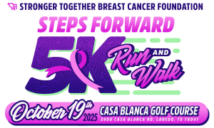 STEPS FORWARD 5K & WALK home