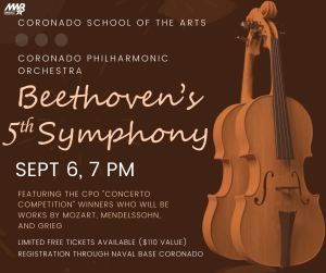 Coronado's Beethoven's 5th Symphony Orchestra Concert home