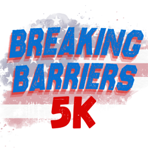 Breaking the Barriers 5K logo