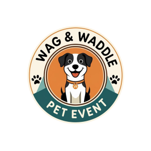 Wag & Waddle Pet Event produced by Florida Running Company logo