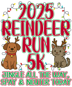 Reindeer Run 5K of Vicksburg logo