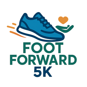 FootForward 5K & 1-Mile Run  Vasona Park logo