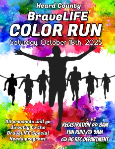 BraveLIFE COLOR RUN logo