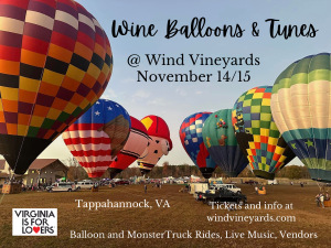 Wine, Balloons, and Tunes Festival at Wind Vineyards homepage