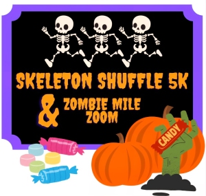Skeleton Shuffle 5K and Zombie Mile Zoom home