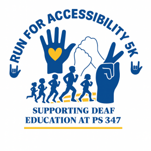Run for Accessibility 5K - Supporting Deaf Education at PS 347 logo