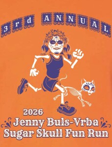 Jenny Buls Vrba Sugar Skull Halloween Fun Run 5k
