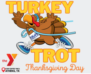 2025 Turkey Trot Athens TX 5K & Fun Run benefiting Hope Springs Water on Thanksgiving Day logo