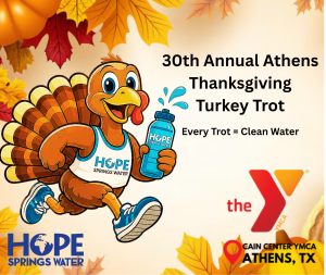 30th Annual Athens Thanksgiving Turkey Trot benefiting Hope Springs Water home