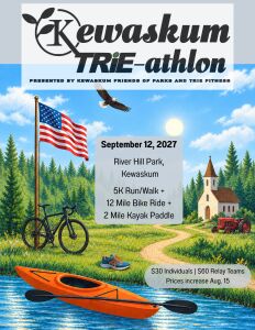 Kewaskum TRiE-athlon: Sprint Triathlon Presented by Kewaskum Friends of Parks and TRiE Fitness