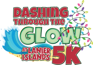 Dashing through the Glow 5K at Lanier Islands home