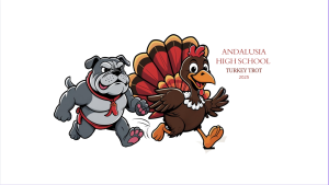 Andalusia High School Turkey Trot logo