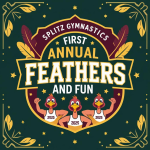 Splitz Gymnastics Feathers and Fun 5K Roll, Walk, or Run home