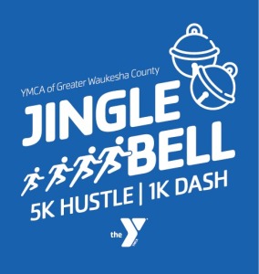Jingle Bell 5K Hustle & 1K Dash logo