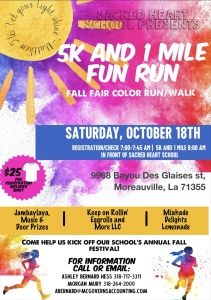 5k & 1 mile Fun Run home