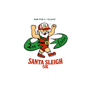 The Santa Sleigh 5K logo