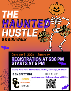 The Haunted Hustle 5k logo