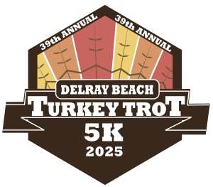 39th Annual Delray Beach Turkey Trot 5K logo