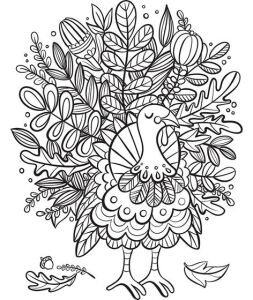 Turkey Coloring Page Contest home