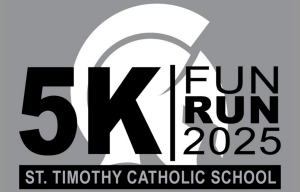 St Timothy Catholic School Fun Run 5 logo