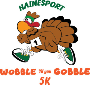 Wobble 'til You Gobble 5k home