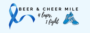 Beer and cheer mile logo