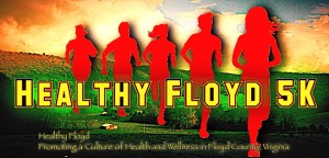 Healthy Floyd 5K logo