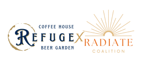 Refuge X Radiate Beer Run & Fam Fest logo