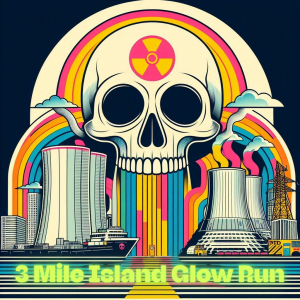 3 Mile Island Glow Run home