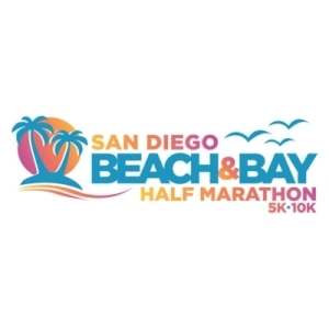 San Diego Beach & Bay Half Marathon logo