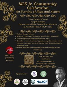 MLK Jr. Community Celebration, An Evening of Hope & Action homepage