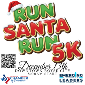 Run Santa Run Royse City home